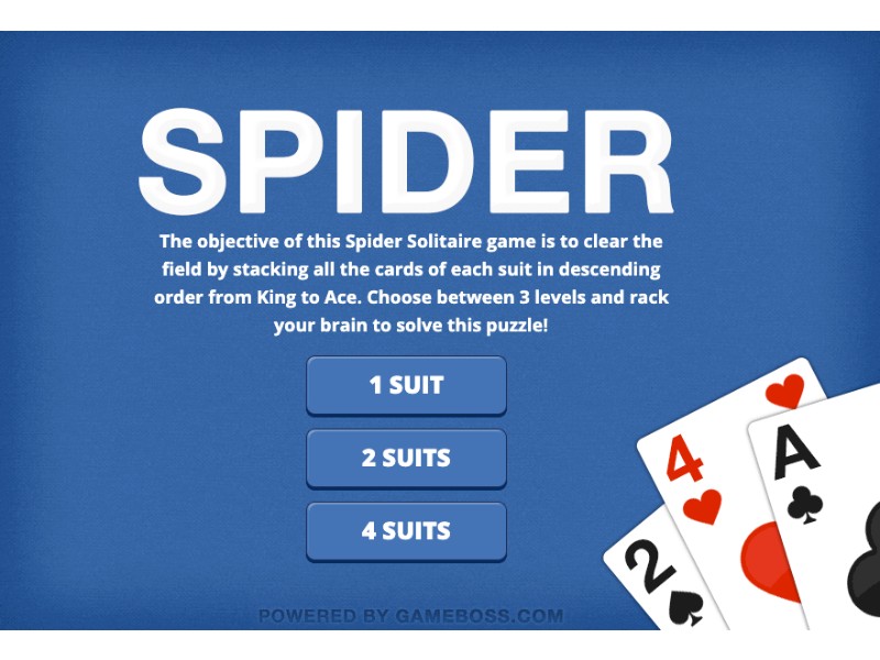 Spider Solitaire Blue