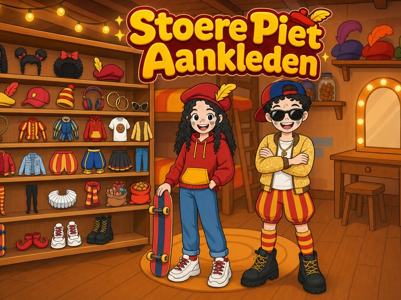 Stoere Piet Aankleden