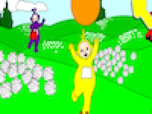 Teletubbie Landschap