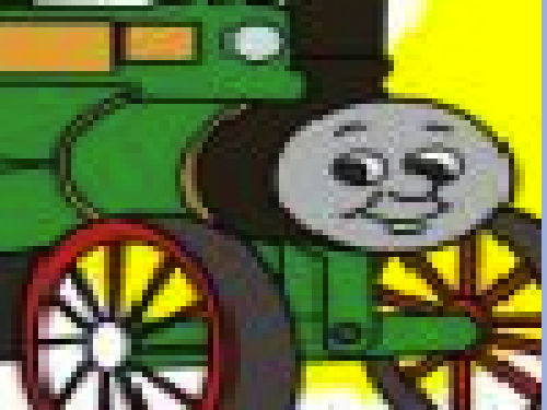 Thomas Trein Kleurplaat