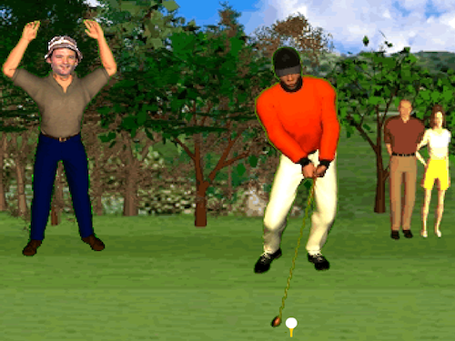 Tiger Woods Afleiden