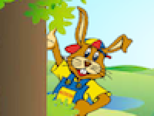 Verstoppertje met Koos Konijn