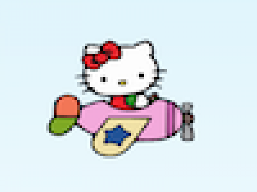 Vliegen met Hello Kitty
