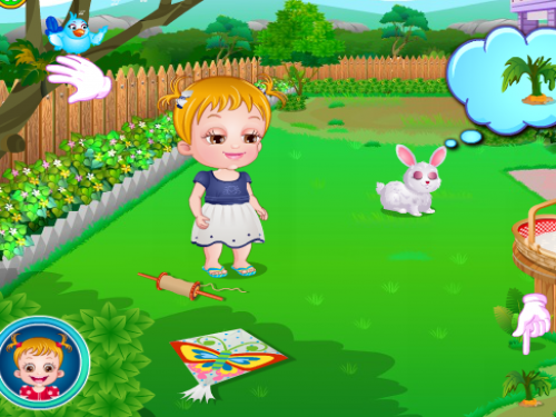 Vliegeren met Baby Hazel