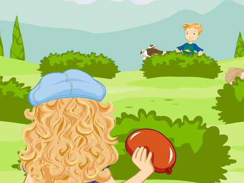 Waterballonnen Gevecht met Holly Hobbie