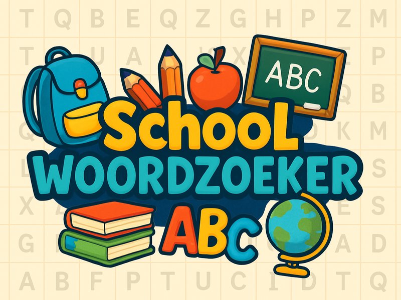 School Woordzoeker