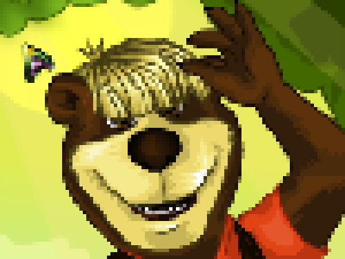Yogi Bear Aankleden