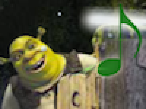 Zingen met Shrek