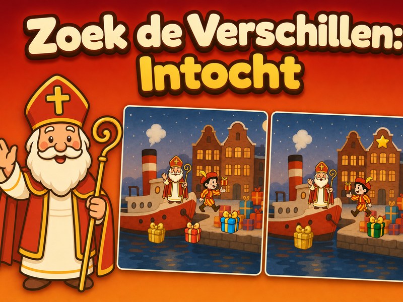 Zoek de Verschillen: Intocht