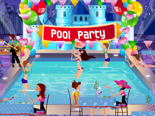 Zwembad Feest