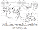 Winter Werkboekje Groep 6 — gratis werkboekje PDF
