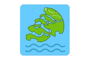 Deltawerken Nederland Topografie