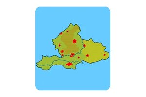Gelderland Provincie Topografie