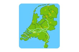 Nationale Parken Nederland Topografie