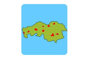 Noord-Brabant Provincie Topografie