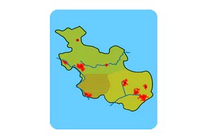 Overijssel Provincie Topografie
