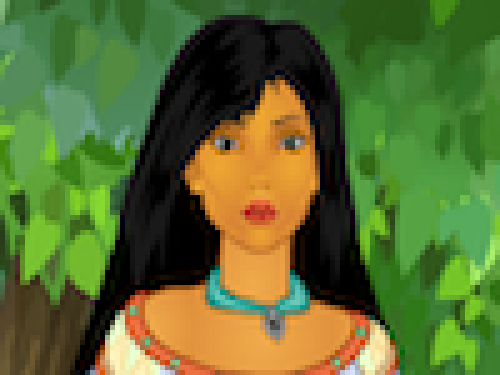 Pocahontas Aankleden