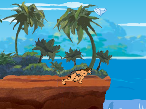 Tarzan in het Oerwoud