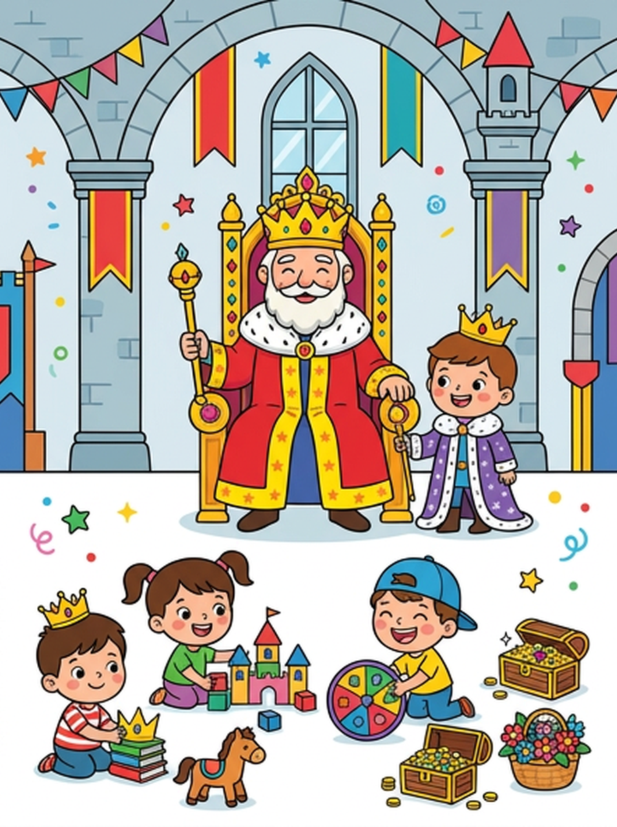 Koningen kleurplaten