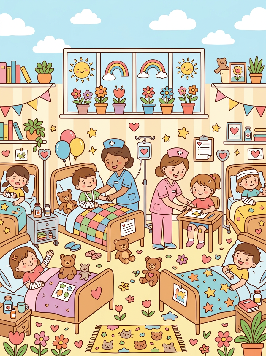 Verpleegsters kleurplaten