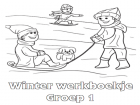 Winter Werkboekje Groep 1 — gratis werkboekje PDF