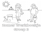 Zomer Werkboekje Groep 3 — gratis werkboekje PDF